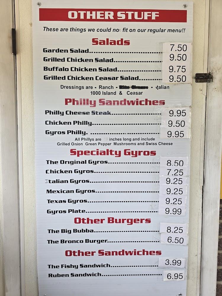 Scotty's Hot Dog Stand Menu image 1